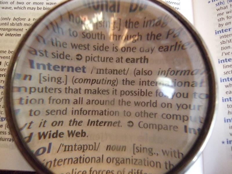 File:Dictionary through lens.jpg